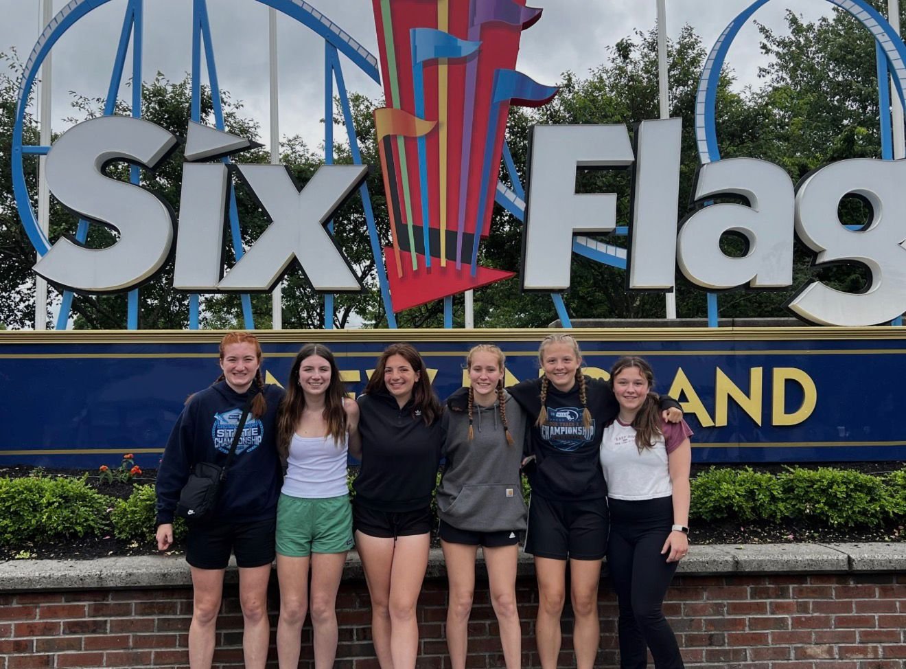 Group at Six Flags