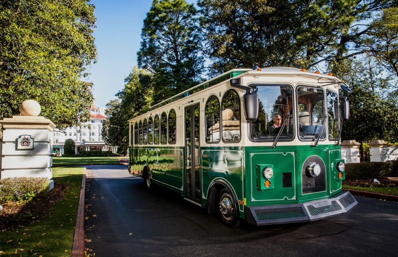 Luxury trolley transportation